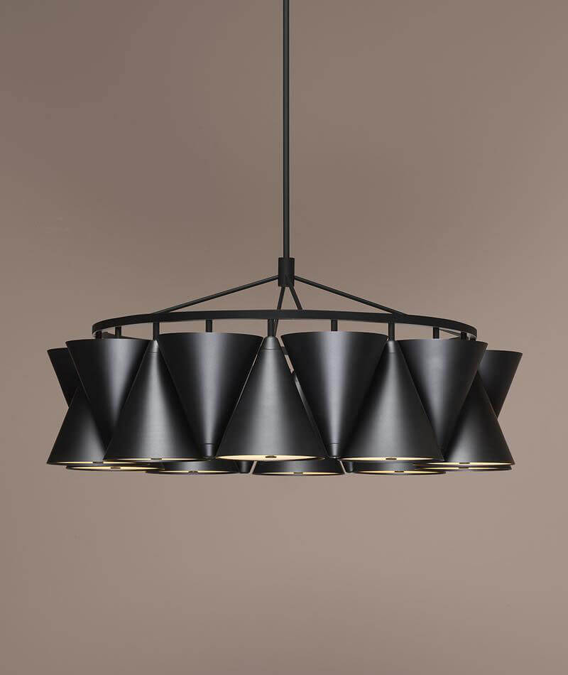 LEGATO CIRCULAR CHANDELIER L par Matter Made
