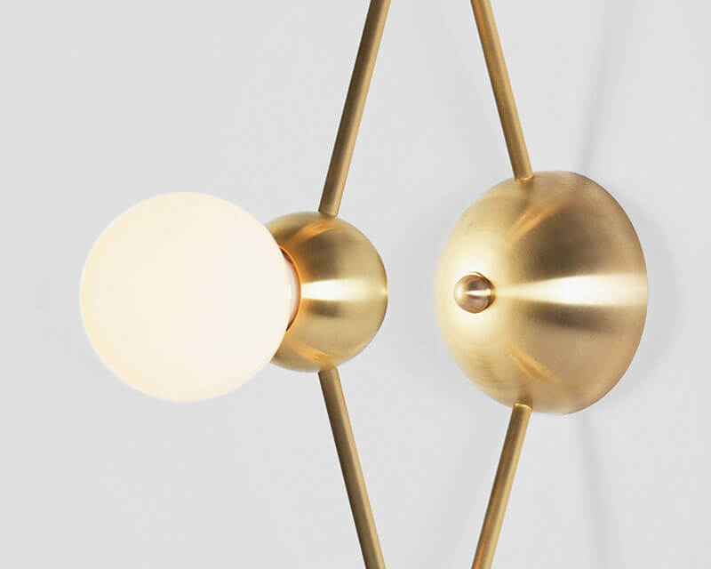 LINA 03 DIAMOND SCONCE par Rosie Li
