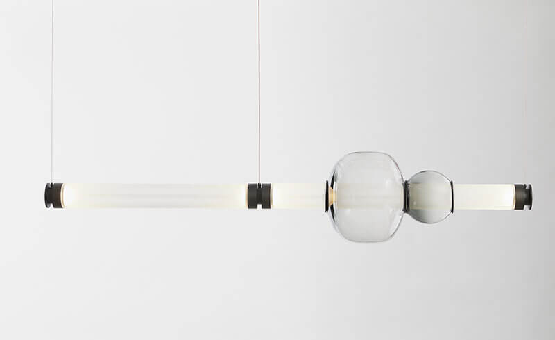 LUNA 1 TIER CHANDELIER par Gabriel Scott