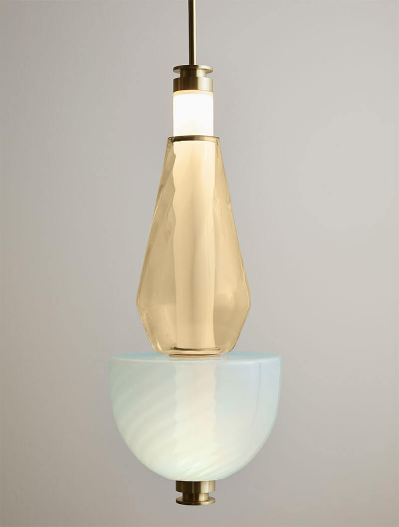 LUNA KALEIDO LARGE PENDANT par Gabriel Scott