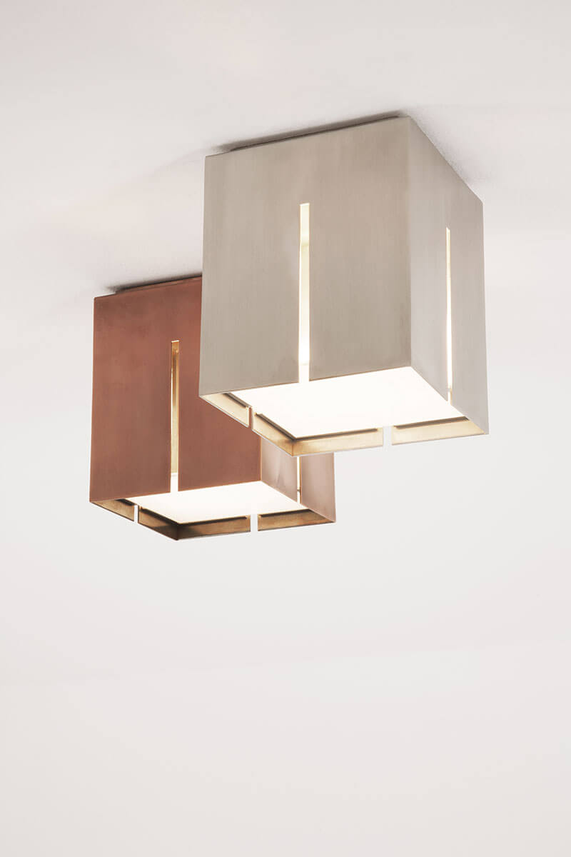 LUNE FLUSH MOUNT par Atelier de Troupe