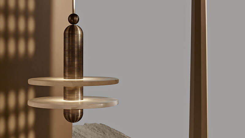 MEDIAN 1 PENDANT par Apparatus