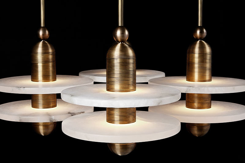 MEDIAN 4 PENDANT par Apparatus