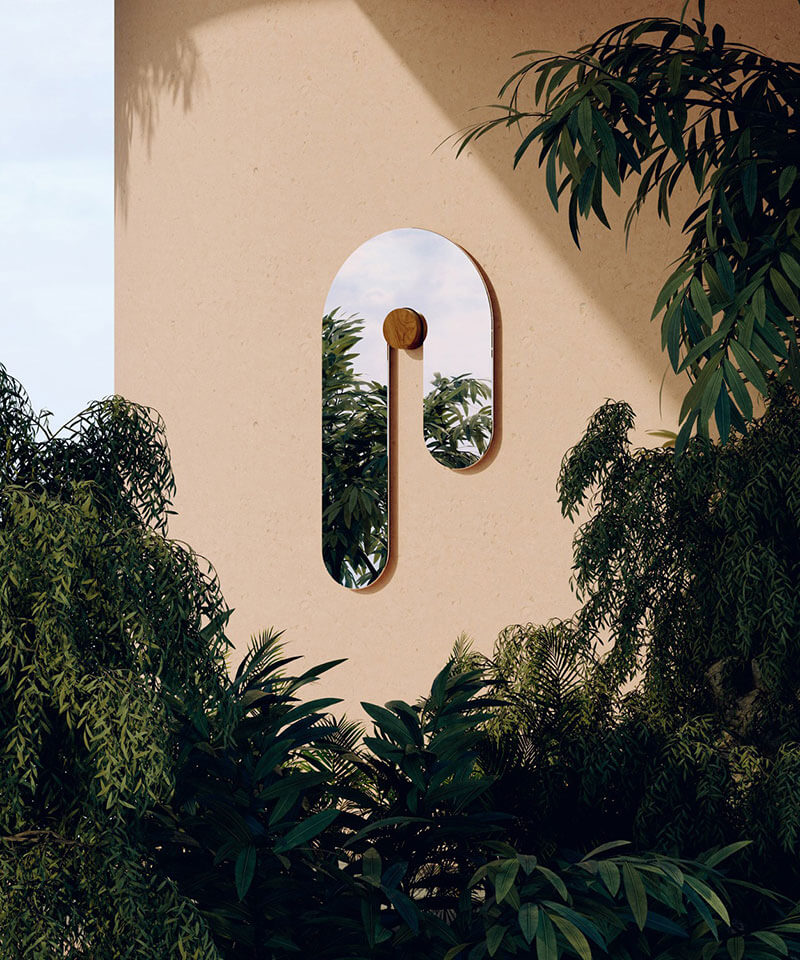 MELT MIRROR I par Bower