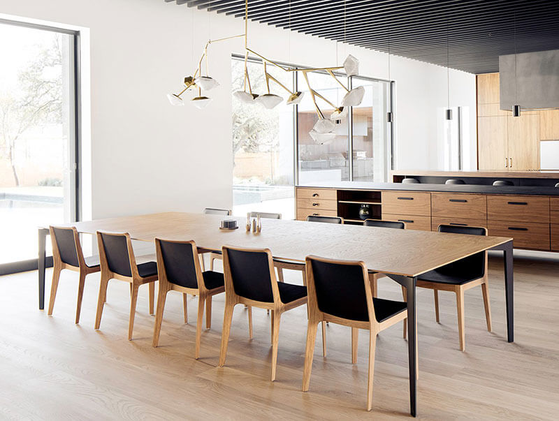 MYRIAD LONG CHANDELIER 12 par Gabriel Scott