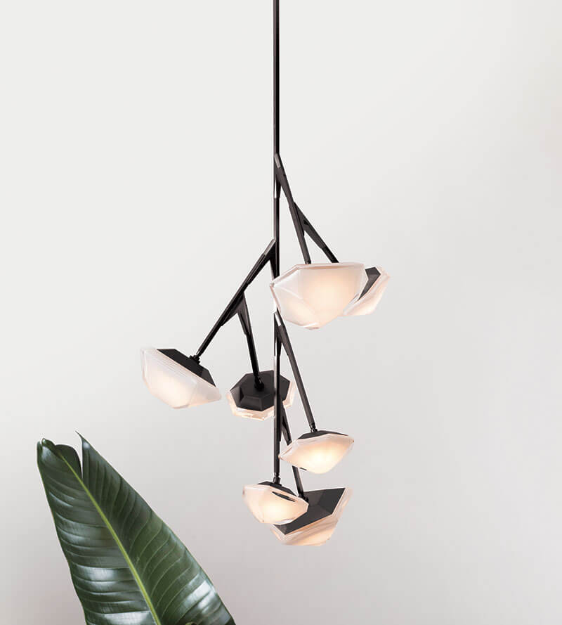 MYRIAD VERTICAL CHANDELIER 7 par Gabriel Scott