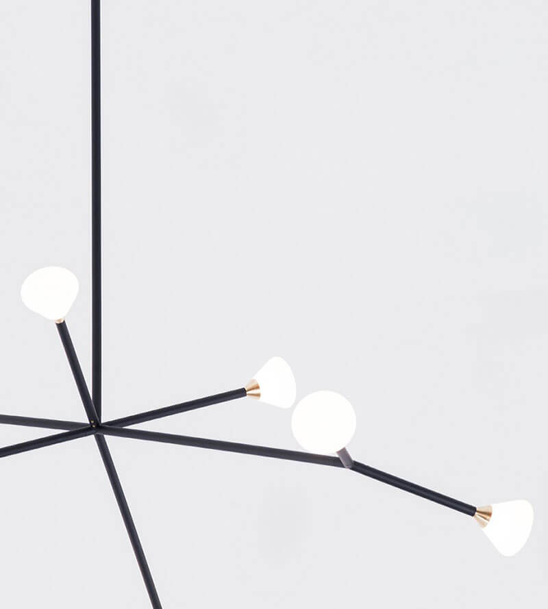 NOVA CHANDELIER 9 LIGHTS par Roll & Hill