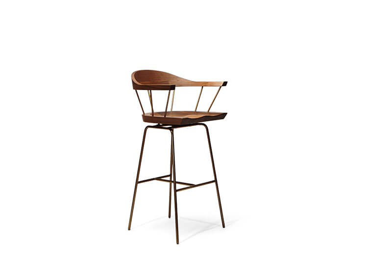 SPINDLE BAR CHAIR par BassamFellows
