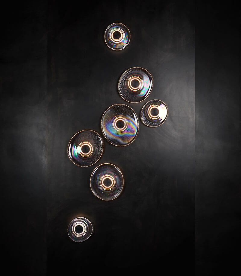 RADIANT SCONCE par John pomp