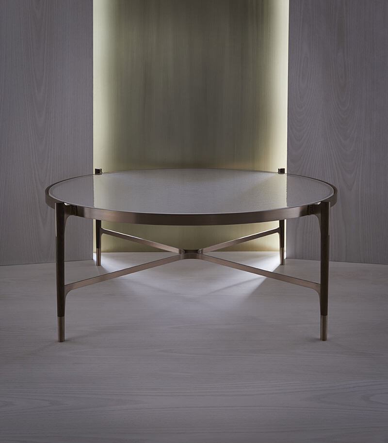 STITES CIRCULAR COCKTAIL TABLE par John pomp