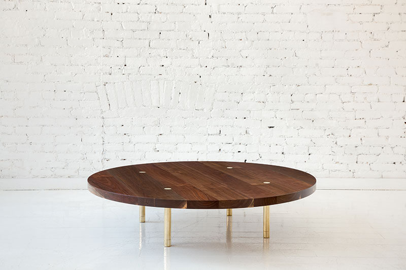 STRATA COFEE TABLE - SINGLE TIER par Fort Standard