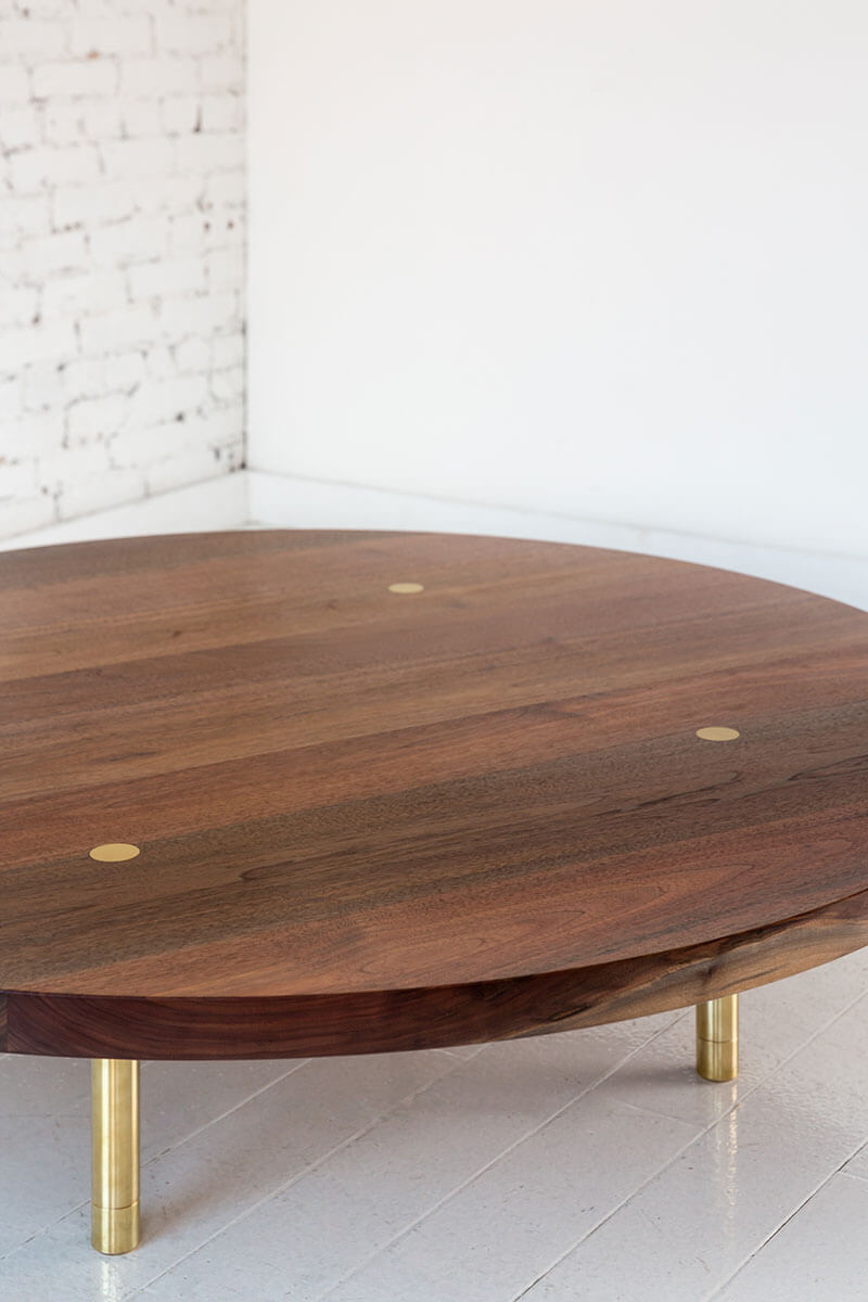 STRATA COFEE TABLE - SINGLE TIER par Fort Standard