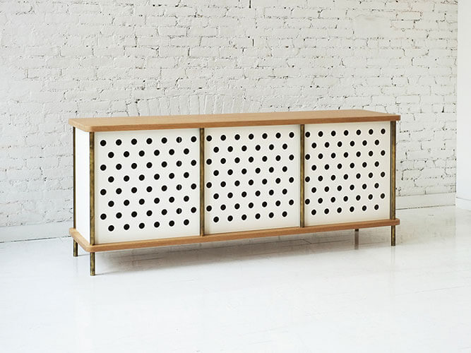 STRATA CREDENZA - THREE BAY par Fort Standard
