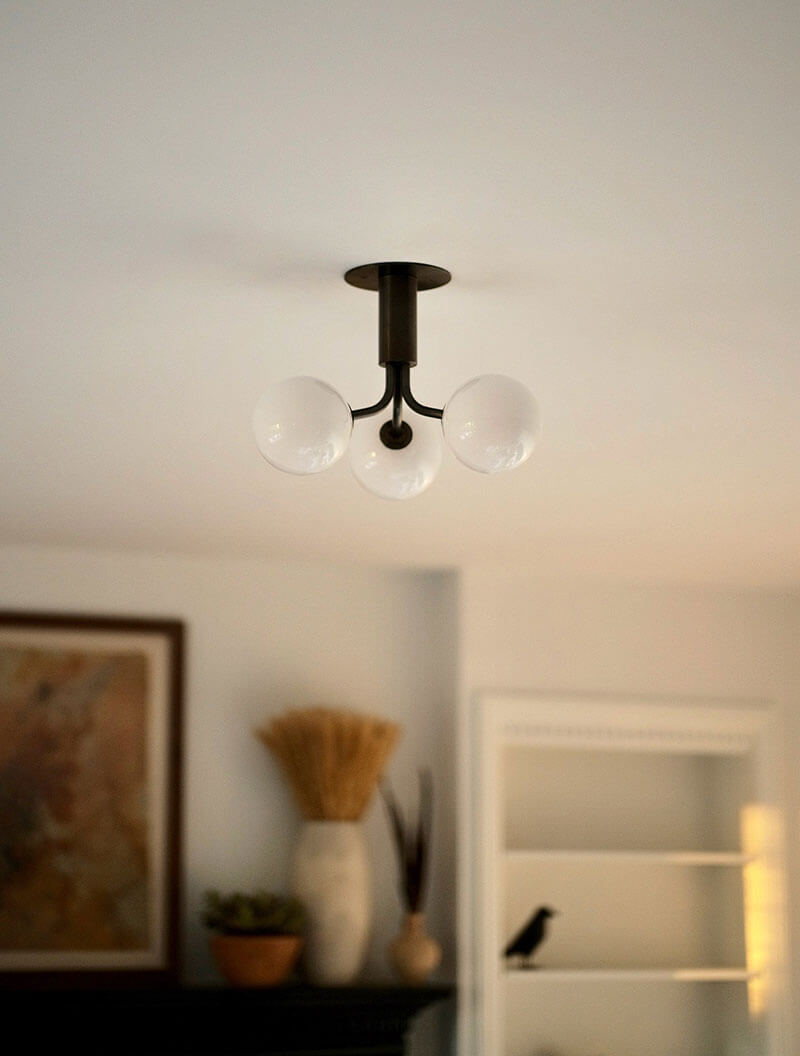 TANGENT 3 FLUSH MOUNT par Allied Maker