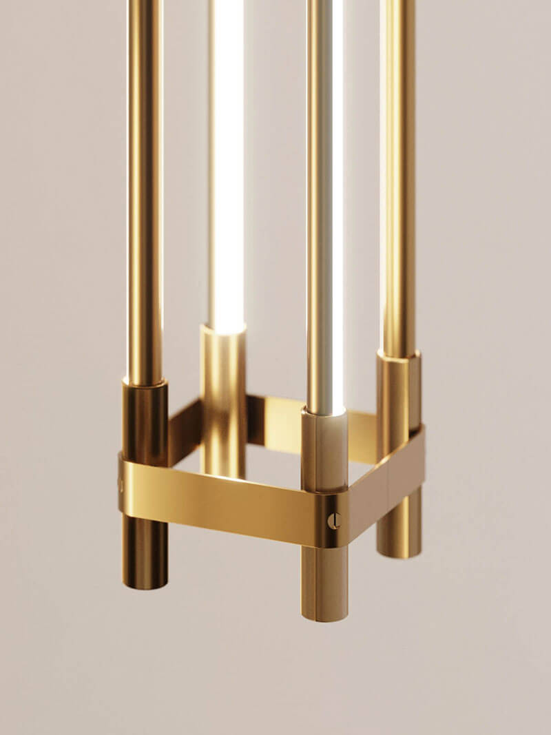 THIN MULTIPLES VERTICAL SUSPENSION TETRAD par Juniper
