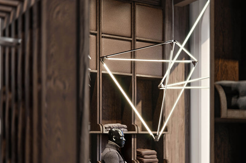 THIN SOLID TETRAHEDRON par Juniper