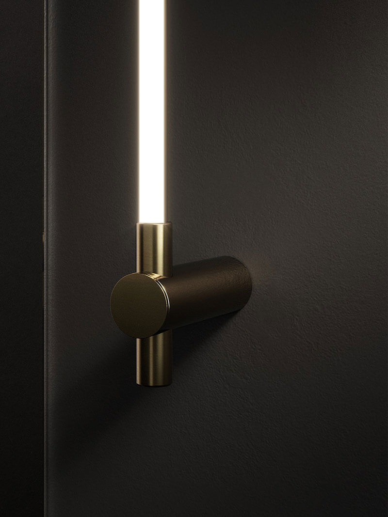 THIN SURFACE MOUNT VANITY LIGHT par Juniper
