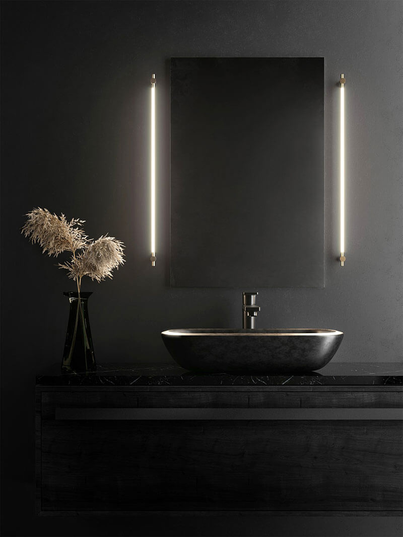 THIN SURFACE MOUNT VANITY LIGHT par Juniper