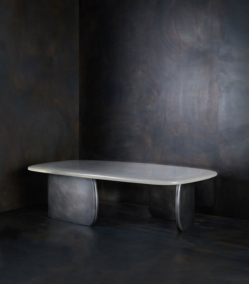 TIDAL RECTANGULAR  COCKTAIL TABLE par John pomp