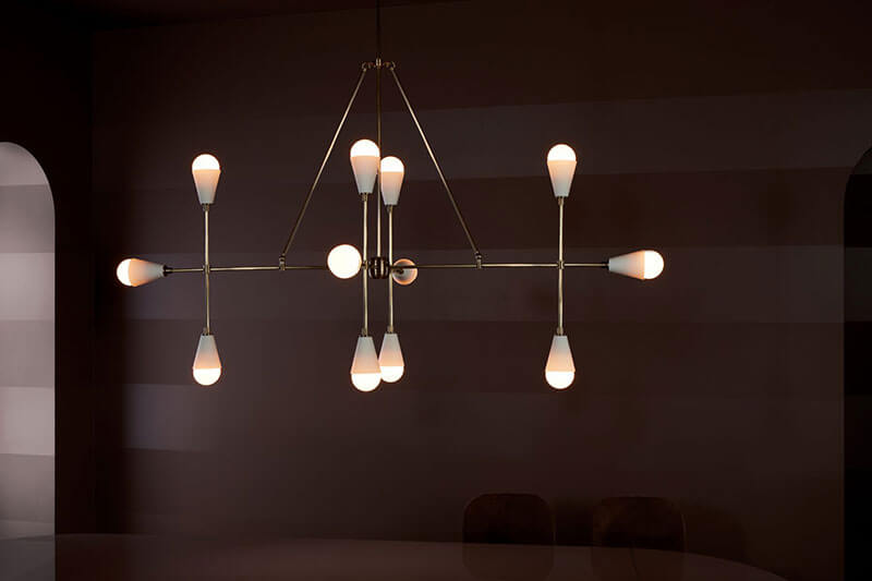 TRIAD 12 LINEAR PENDANT par Apparatus