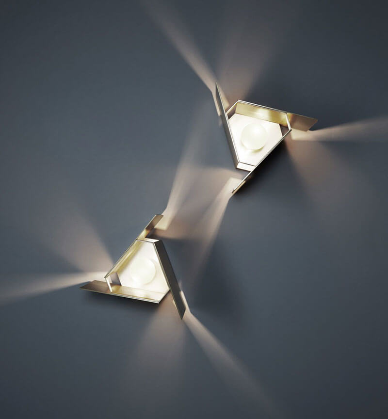 TRIPP SCONCE par Pelle