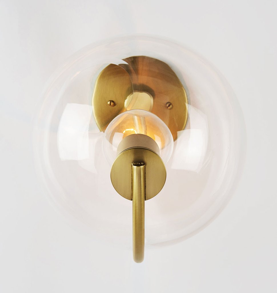 FIDDLEHEAD SCONCE par Roll & Hill