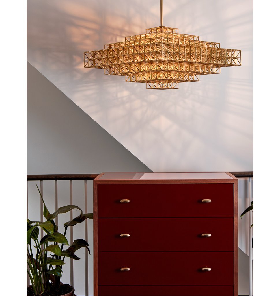 GRIDLOCK PENDANT - 4059 par Roll & Hill