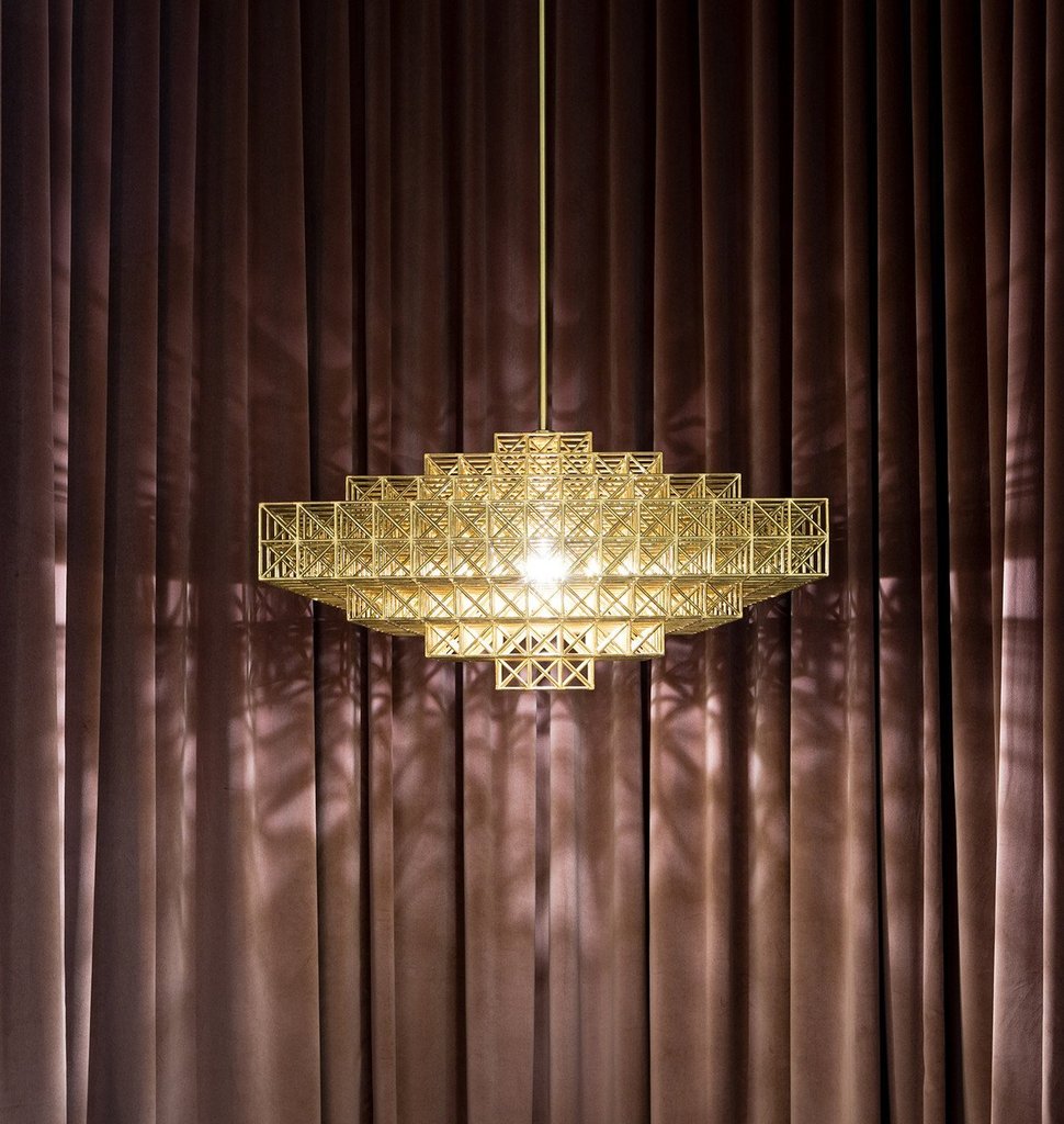 GRIDLOCK PENDANT - 4059 par Roll & Hill