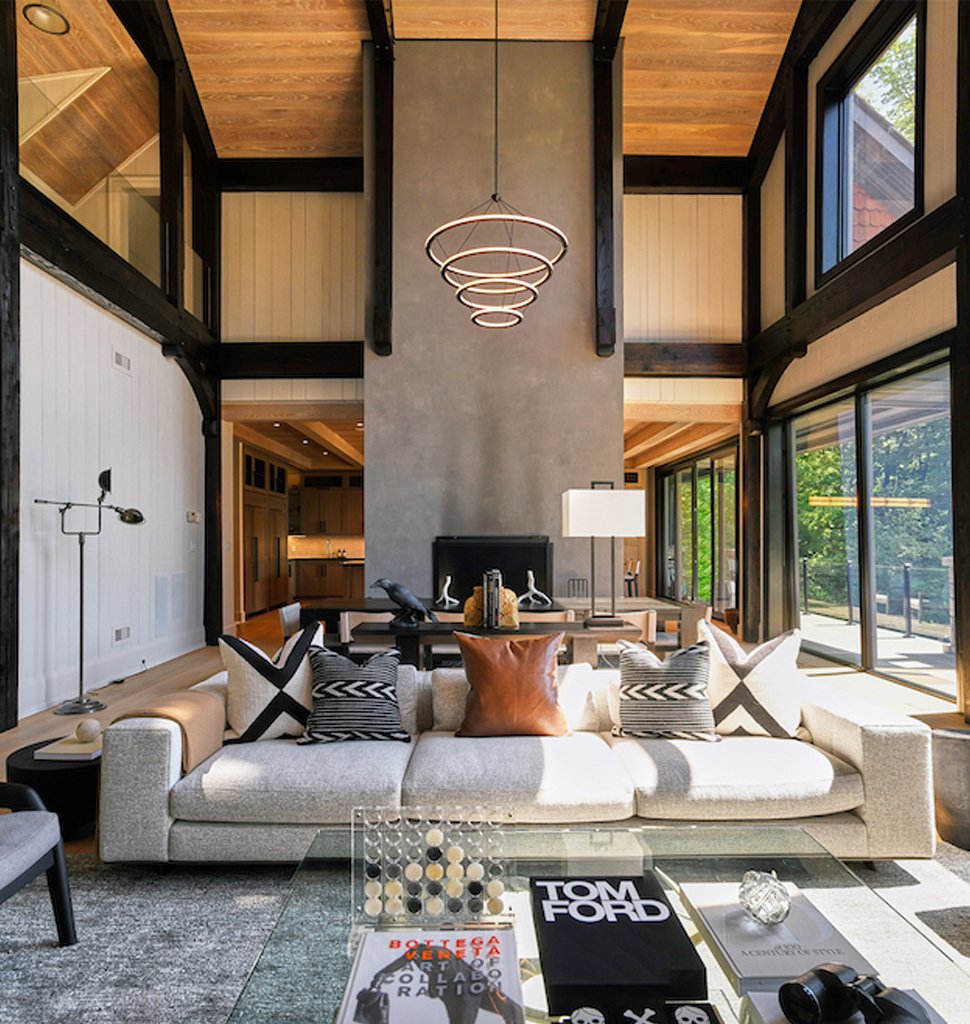 HALO CHANDELIER  - 4 RINGS par Roll & Hill