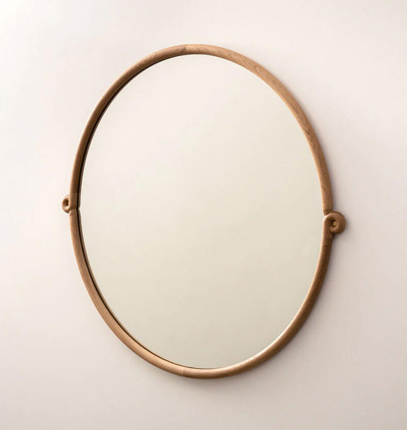 KNOT MIRROR ROUND par Roll & Hill