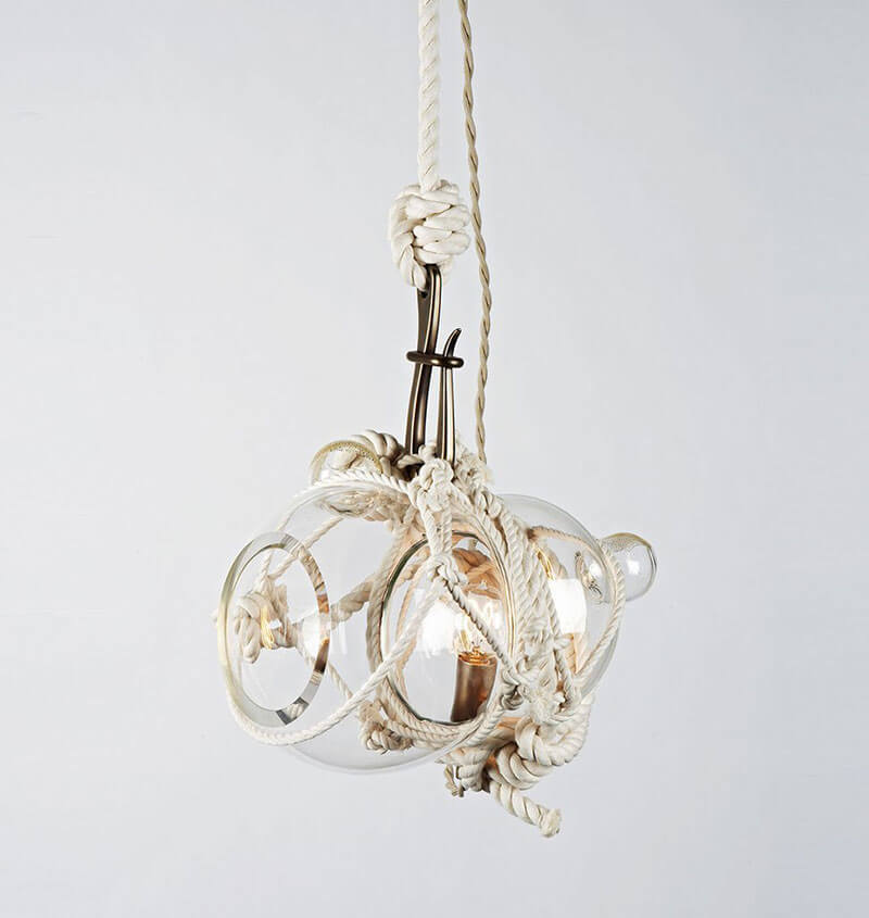KNOTTY BUBBLES PENDANT SMALL par Roll & Hill