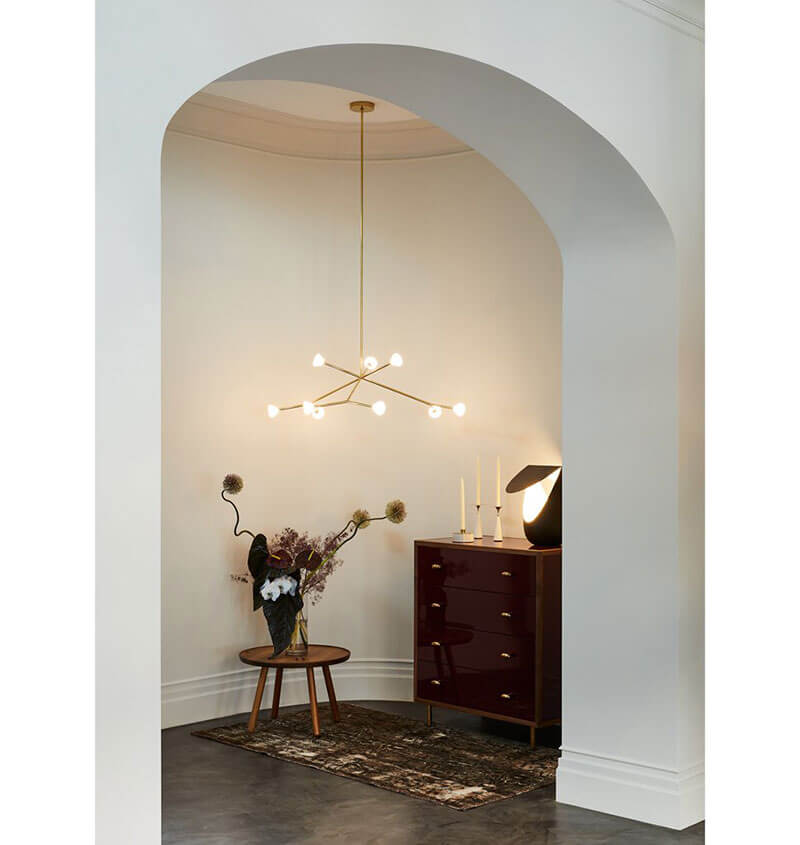 NOVA CHANDELIER 9 LIGHTS par Roll & Hill