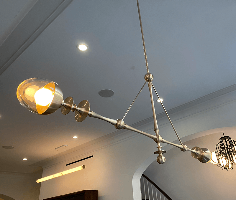 RUE SALA TWO ARM PENDANT par Roll & Hill