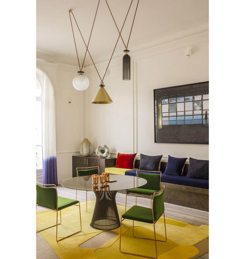 SHAPE UP 3 PIECE CHANDELIER par Roll & Hill