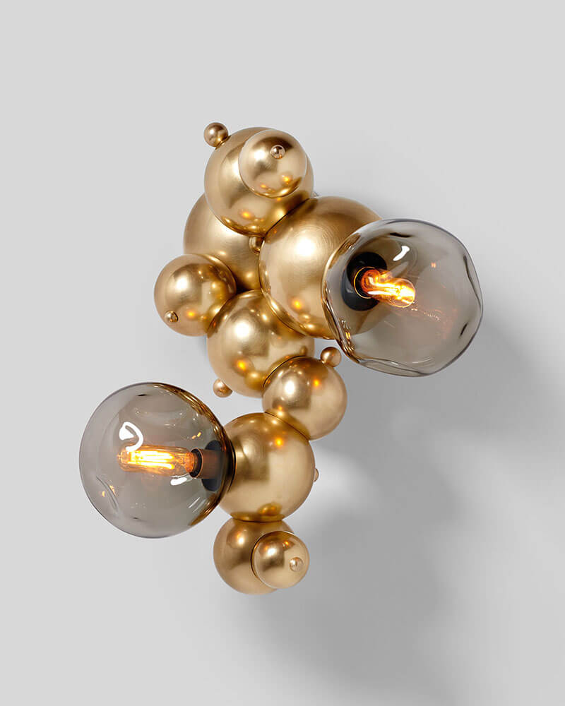 BUBBLY 02 WALLMOUNT WITH GLASS par Rosie Li