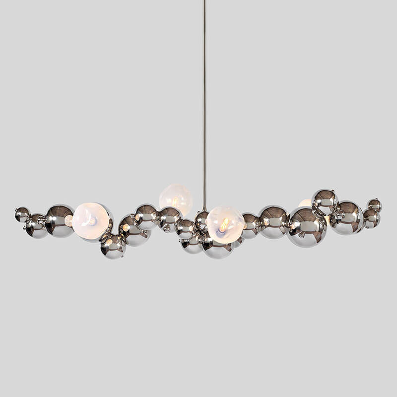 BUBBLY 04 CHANDELIER WITH GLASS par Rosie Li
