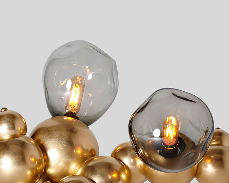 BUBBLY 04 CHANDELIER WITH GLASS par Rosie Li