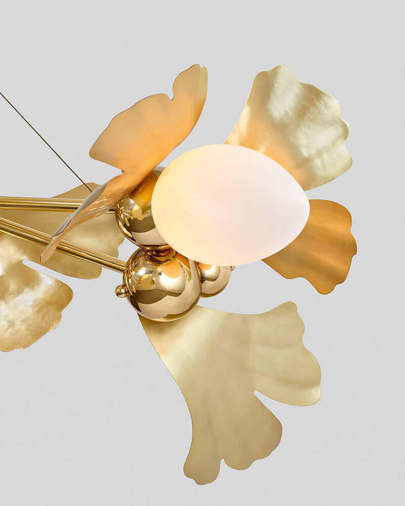 GINKGO BLOSSOM 05 CHANDELIER par Rosie Li