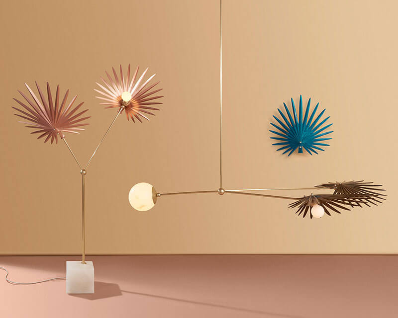 INEZ FLOOR LAMP par Rosie Li