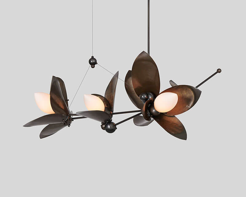 LAUREL BLOSSOM 05 CHANDELIER par Rosie Li
