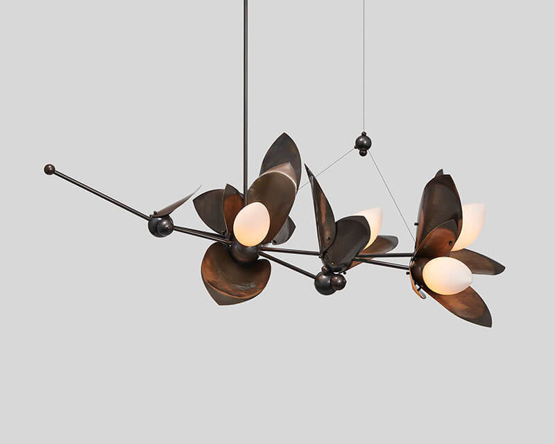 LAUREL BLOSSOM 05 CHANDELIER par Rosie Li
