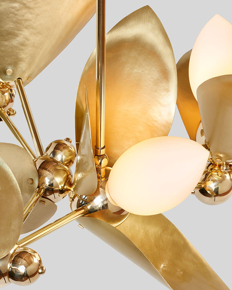 LAUREL BLOSSOM 05 CHANDELIER par Rosie Li
