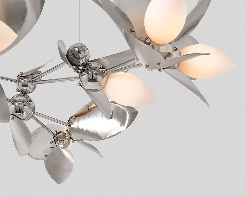 LAUREL BLOSSOM 09 CHANDELIER par Rosie Li