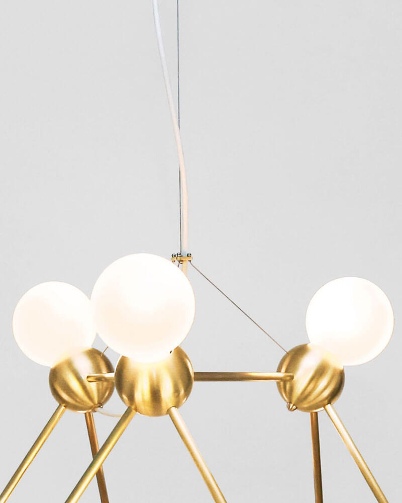 LINA 12 SM CHANDELIER par Rosie Li