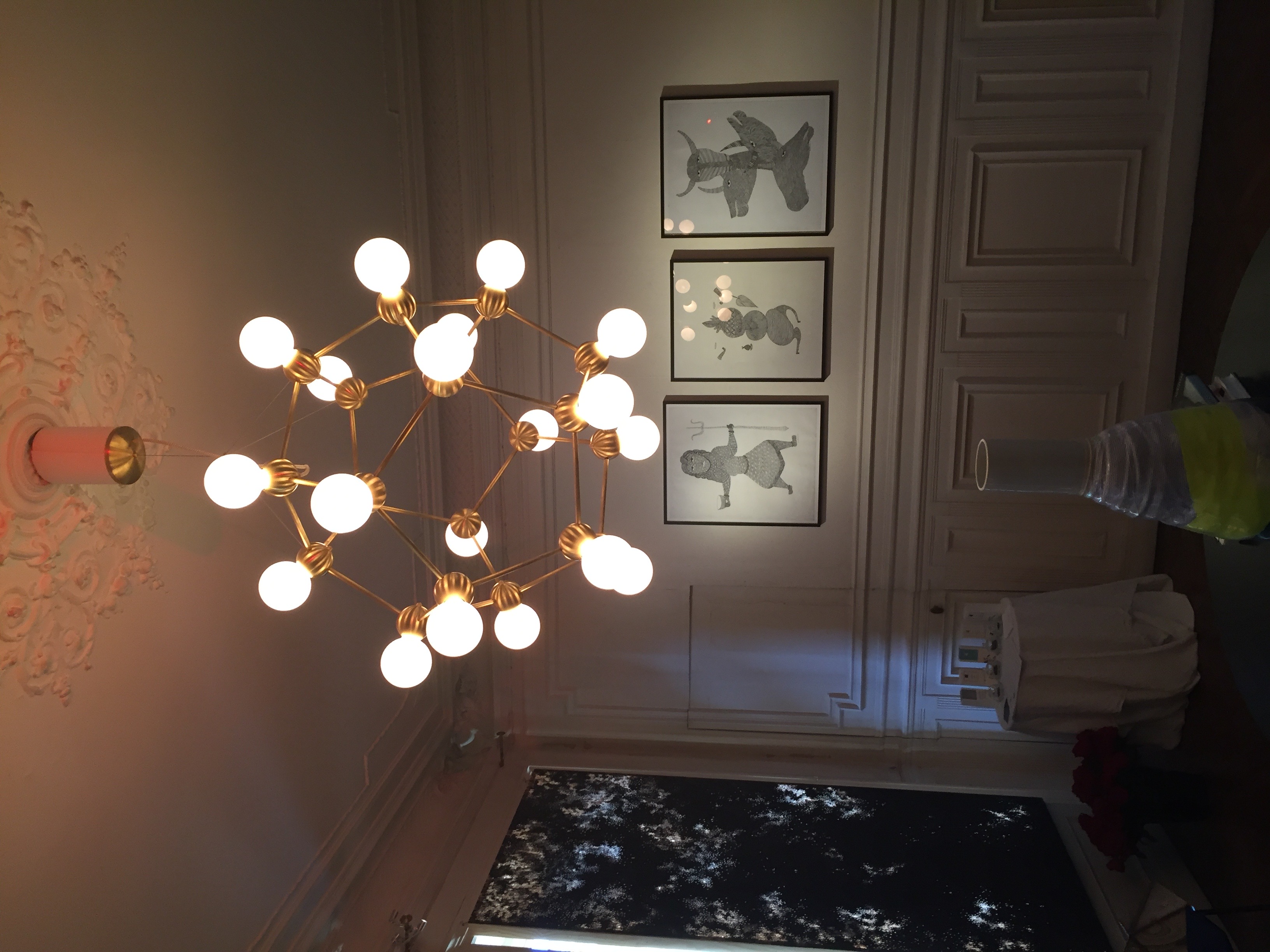 LINA 20 SMALL CHANDELIER par Rosie Li