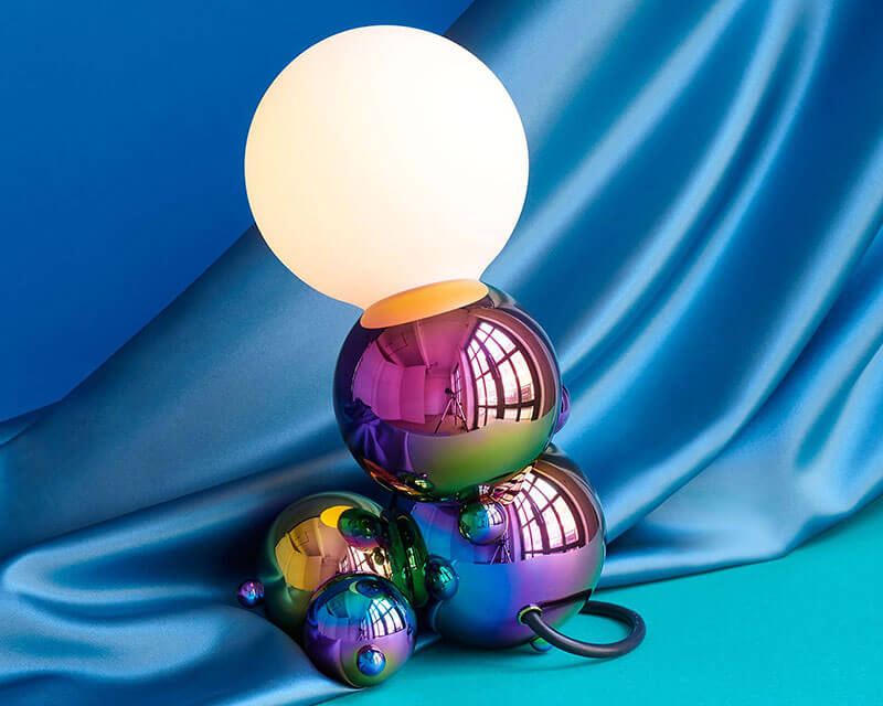 RAINBOW BUBBLY 01 LARGE TABLE LAMP par Rosie Li