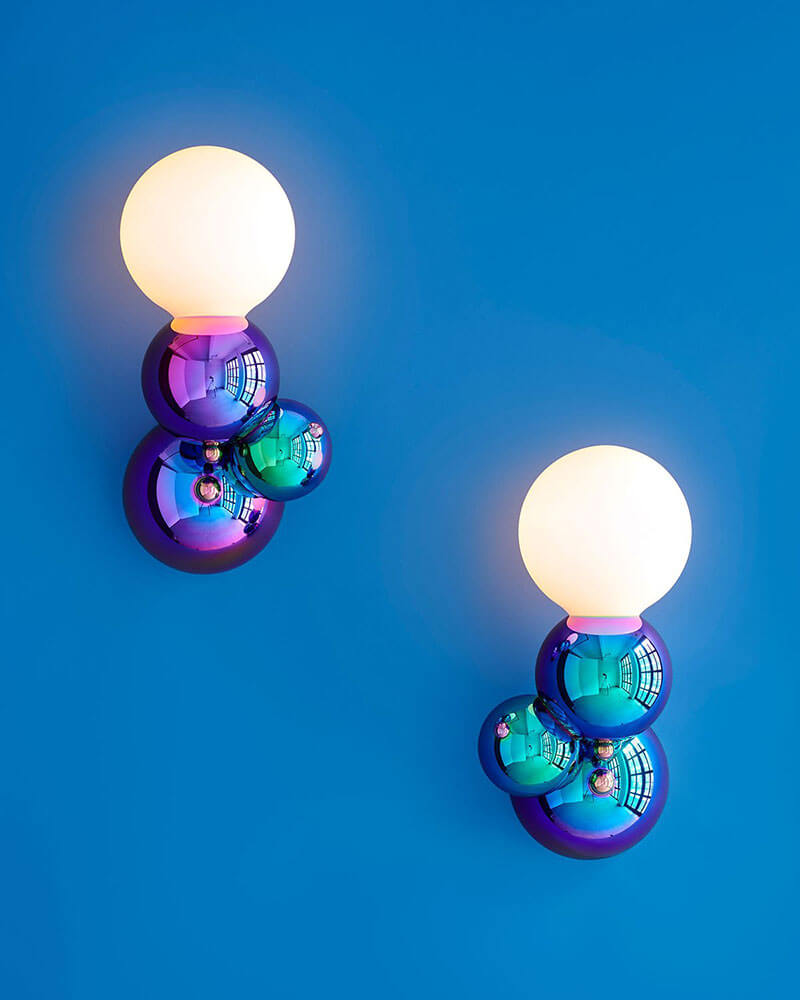 RAINBOW BUBBLY 01 WALLMOUNT par Rosie Li