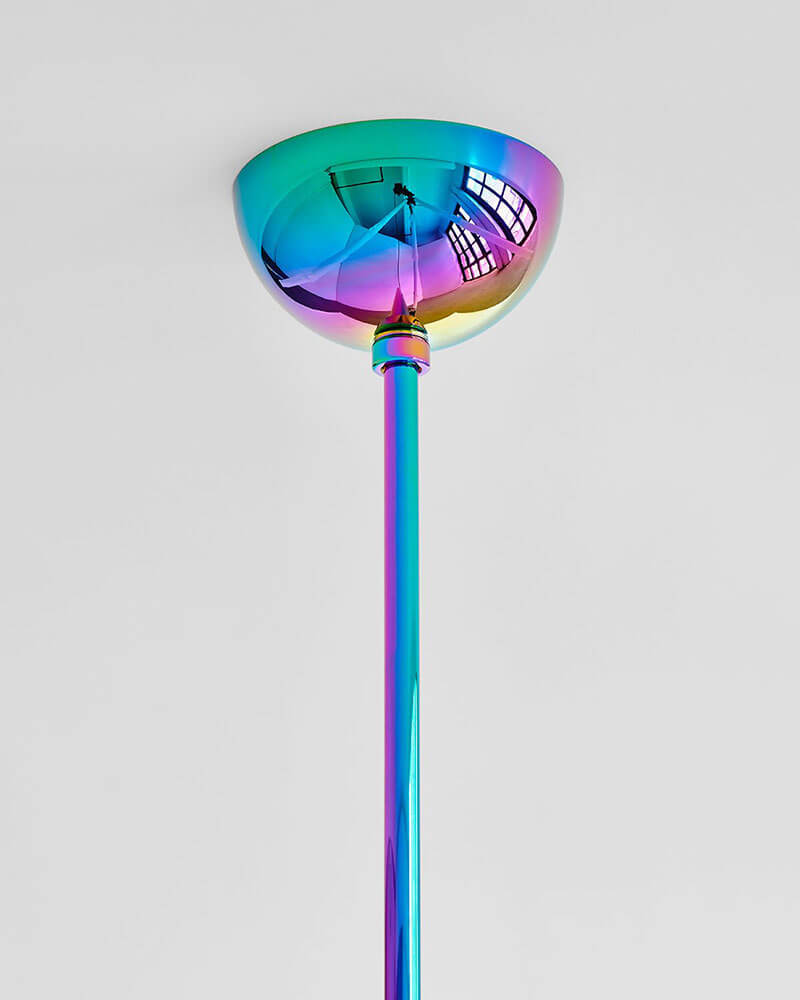 RAINBOW BUBBLY 04 CHANDELIER WITH GLASS par Rosie Li